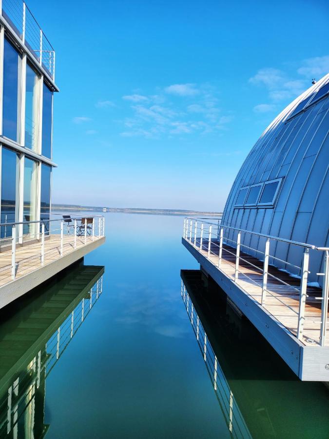 Schwimmende Ferienwohnung Sundowner Elsterheide Zewnętrze zdjęcie
